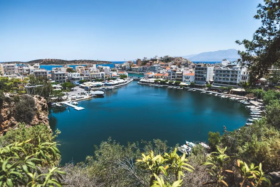 A view of Agios Nikolaos