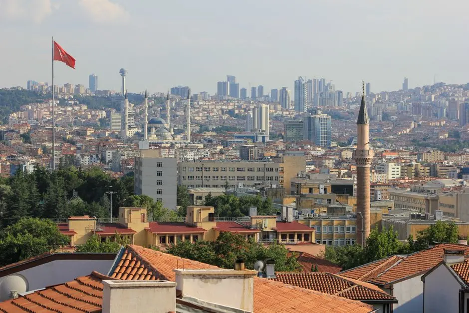 A view of Ankara
