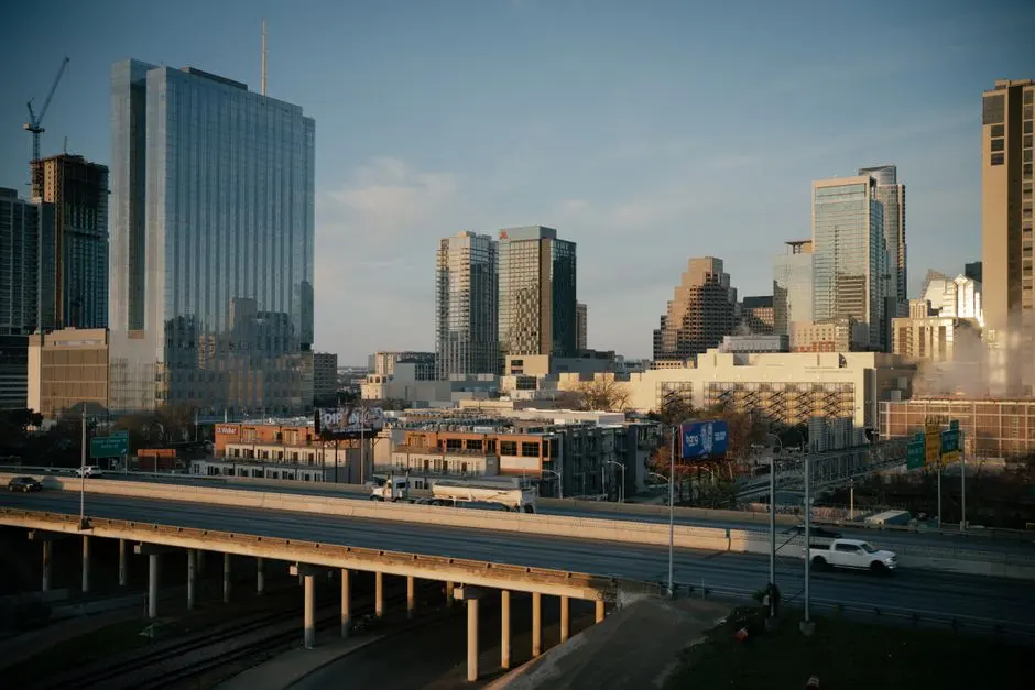A view of Austin