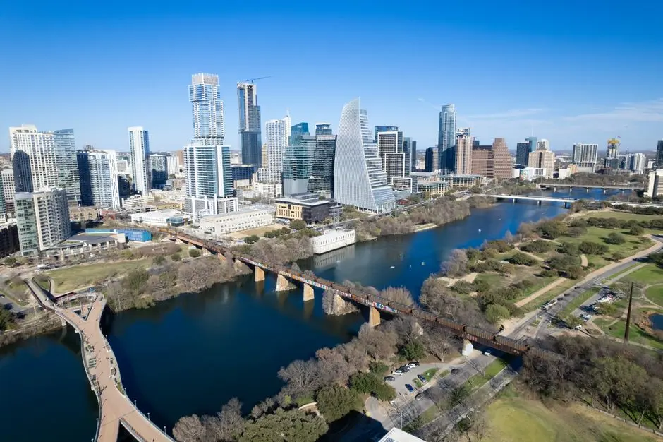 A view of Austin