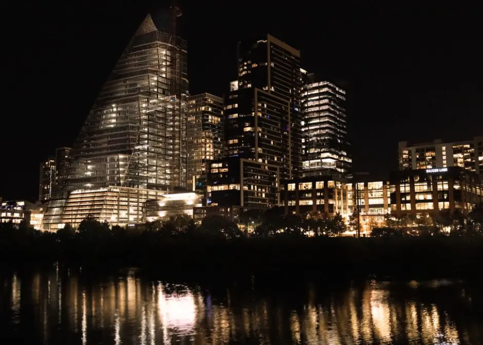 A view of Austin