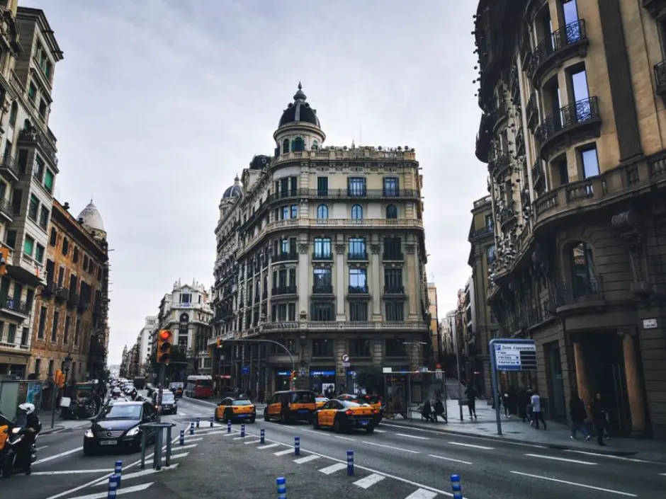 A view of Barcelona