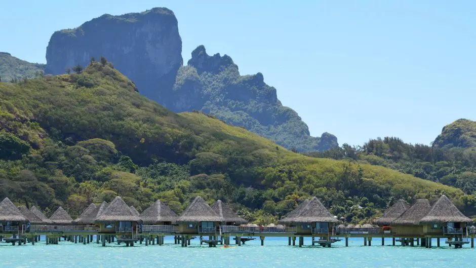 A view of Bora Bora