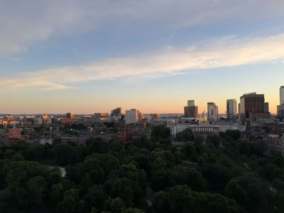A view of Boston