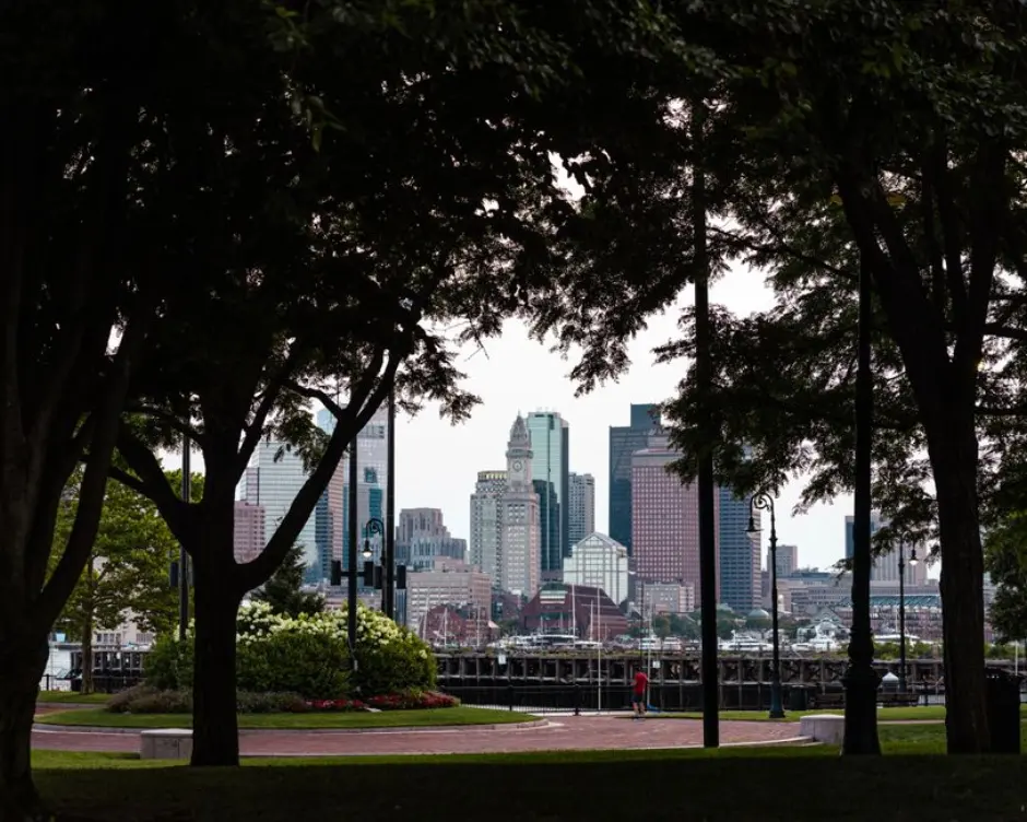 A view of Boston