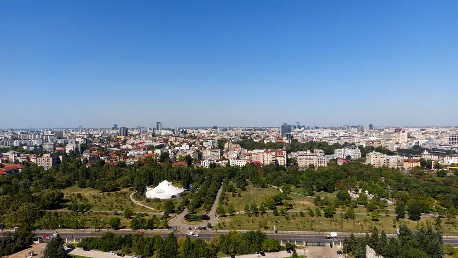 A view of Bucharest