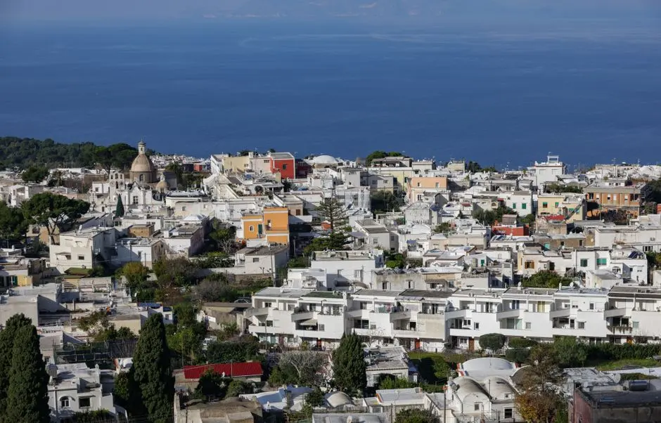 A view of Capri