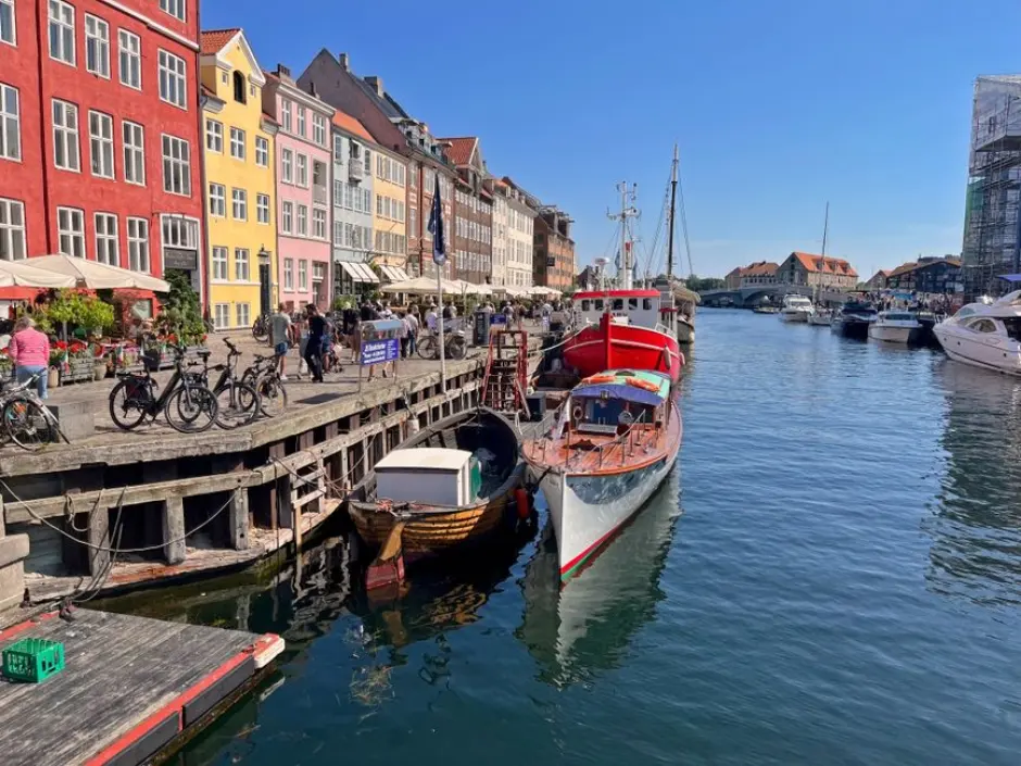 A view of Copenhagen