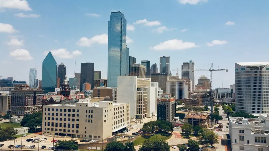 A view of Dallas