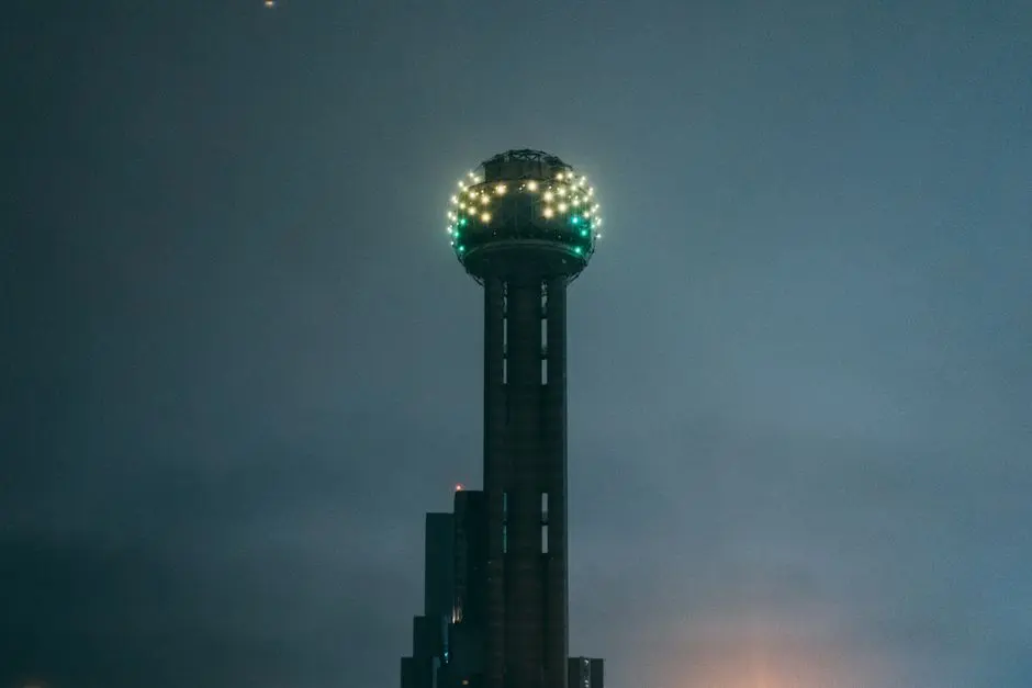 A view of Dallas