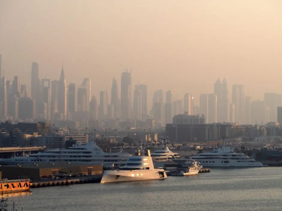 A view of Dubai
