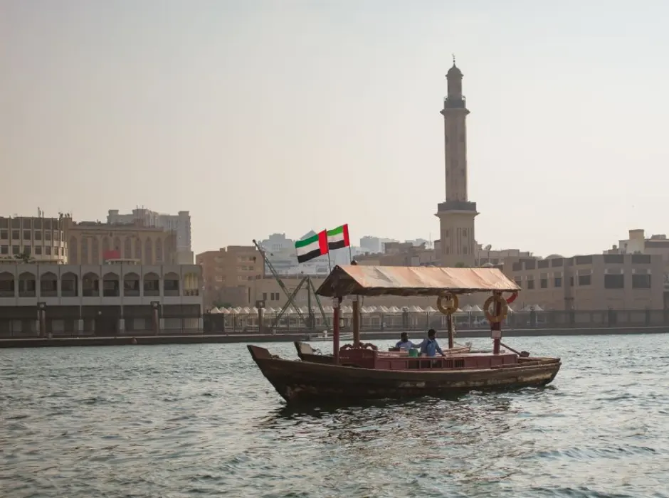 A view of Dubai
