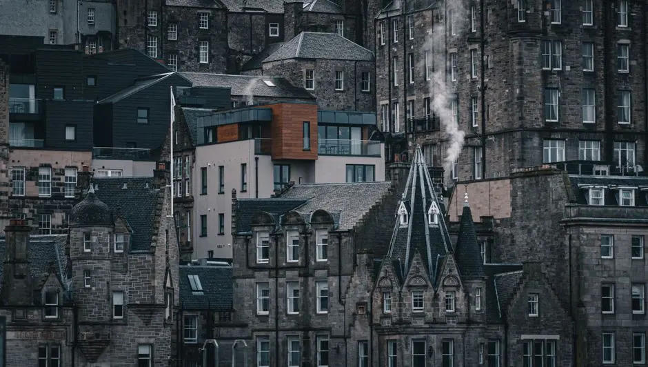 A view of Edinburgh