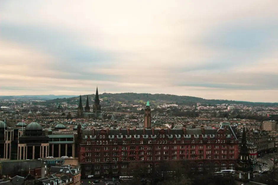 A view of Edinburgh