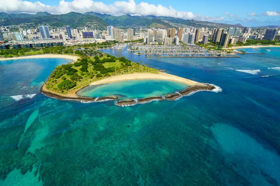 A view of Honolulu