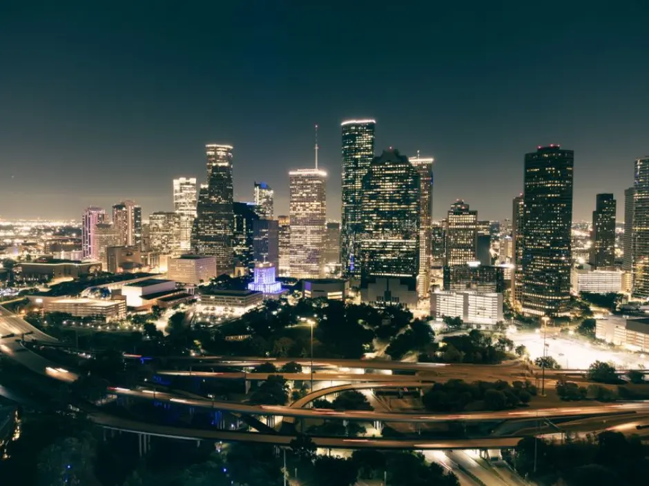 A view of Houston