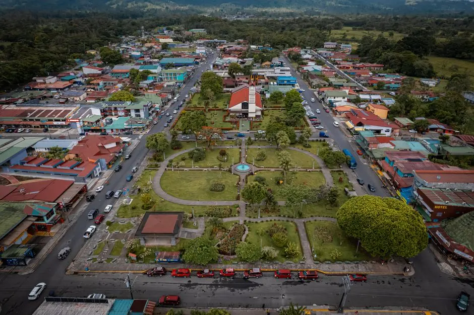 A view of La Fortuna