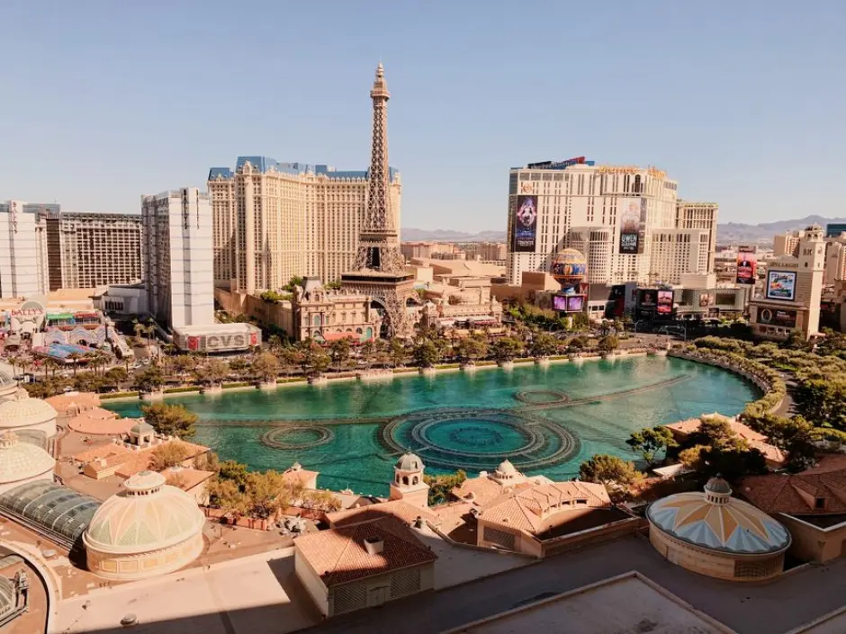 A view of Las Vegas