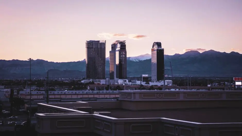 A view of Las Vegas