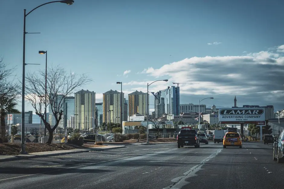 A view of Las Vegas