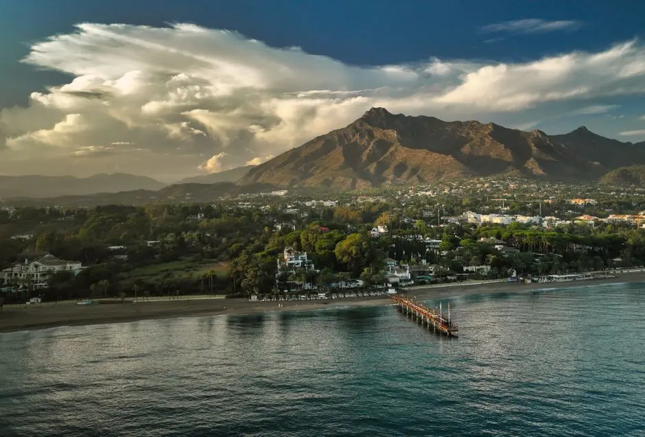 A view of Marbella