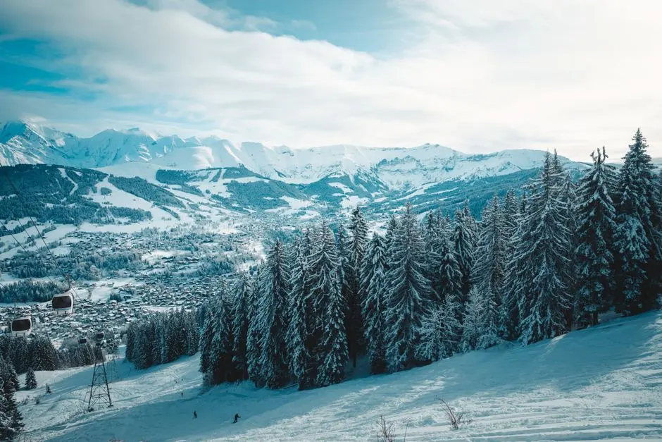 A view of Megeve