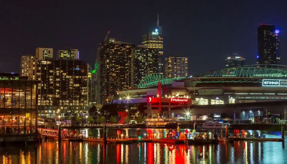 A view of Melbourne