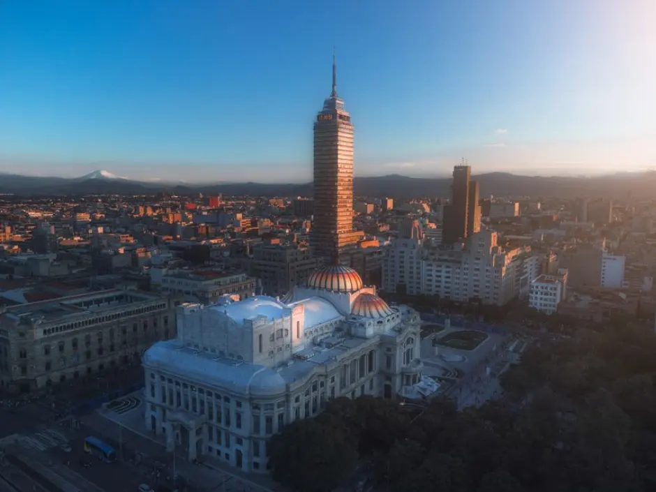 A view of Mexico City