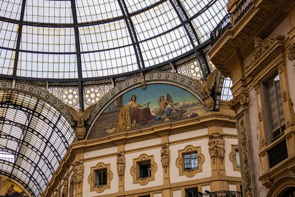 A view of Milan