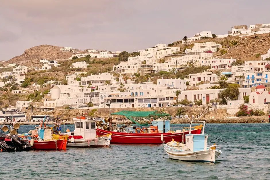 A view of Mykonos