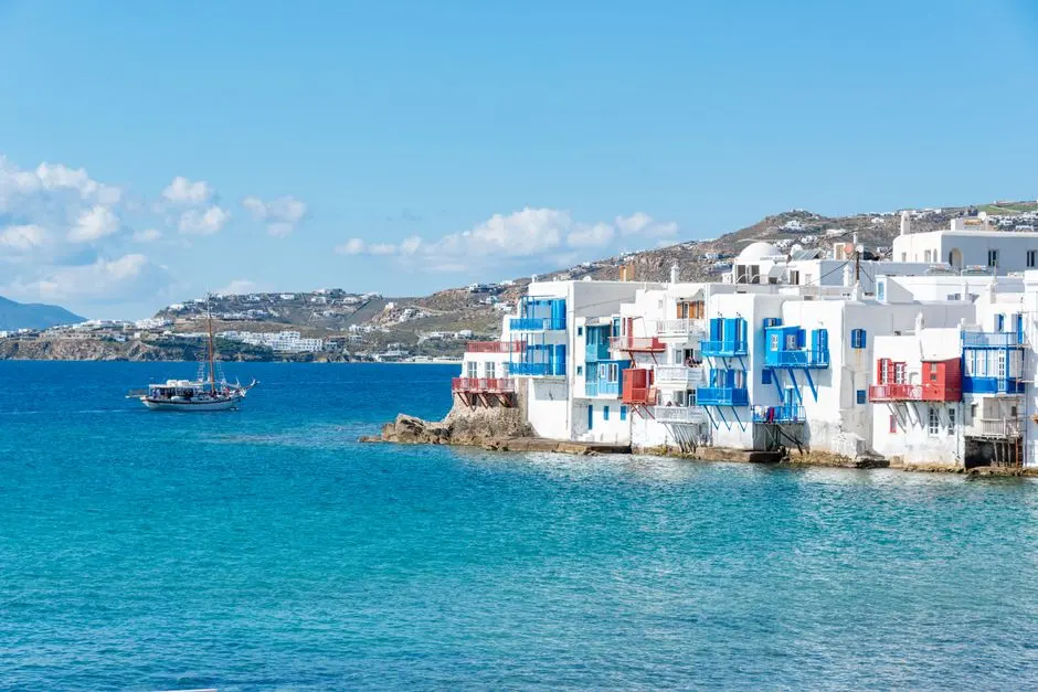 A view of Mykonos