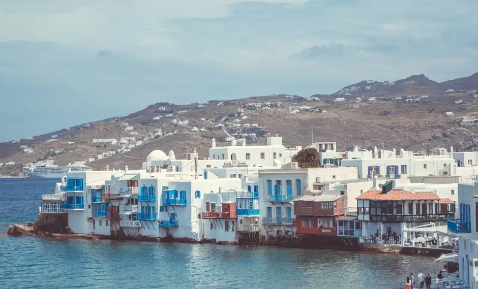 A view of Mykonos