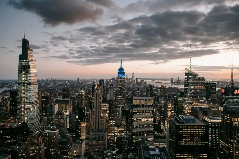 A view of New York