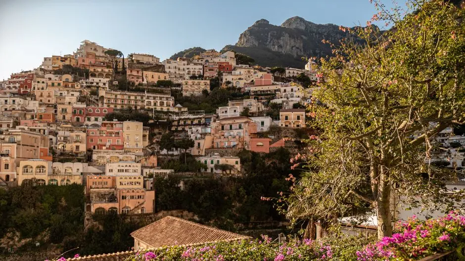 A view of Positano