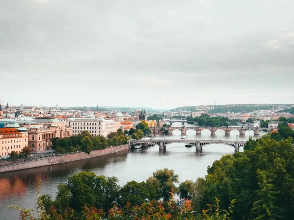 A view of Prague