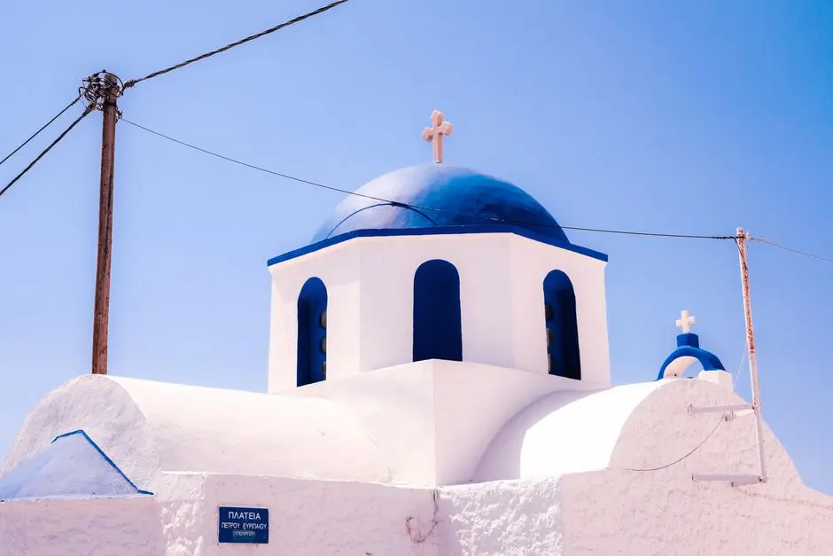 A view of Santorini