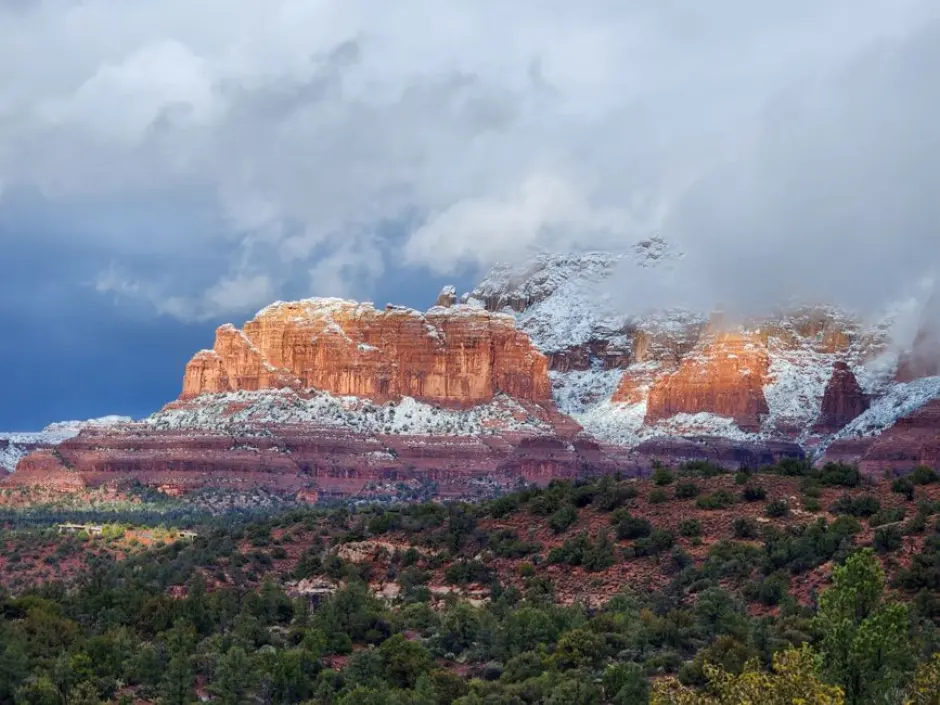 A view of Sedona