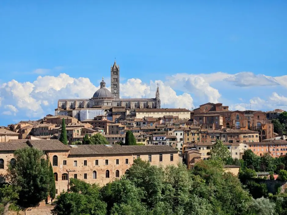 A view of Siena