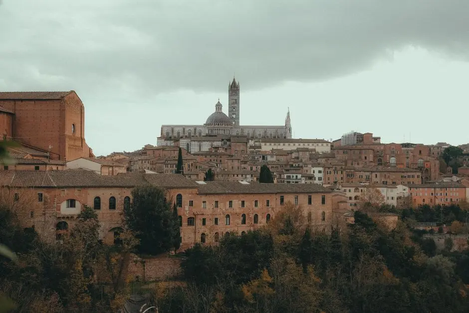 A view of Siena