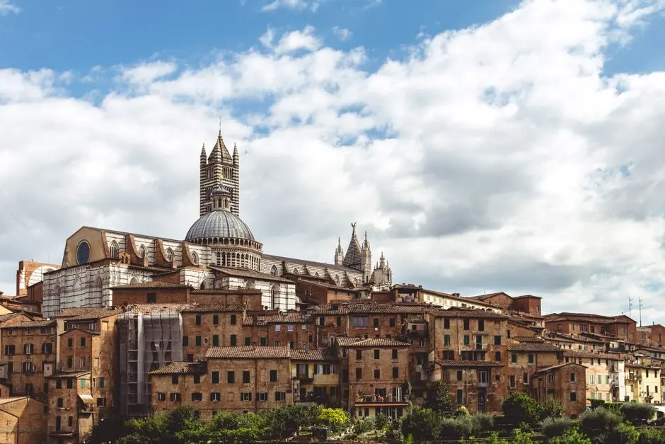 A view of Siena