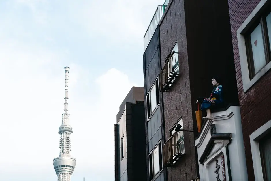 A view of Tokyo