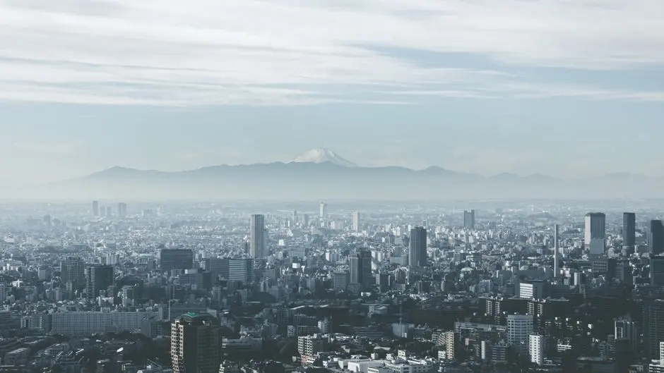 A view of Tokyo