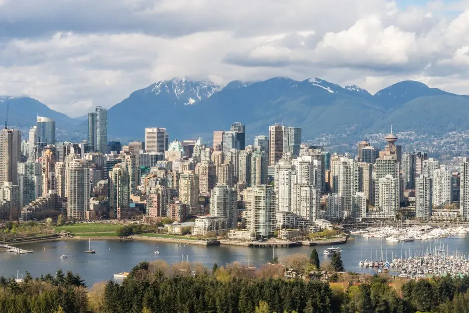 A view of Vancouver