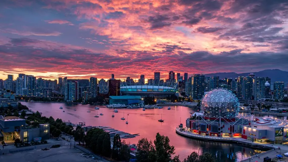 A view of Vancouver